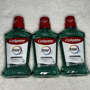 3- Colgate Total 12 HR Pro-Shield Antibacterial Mouthwash, Spearmint 16.9 oz